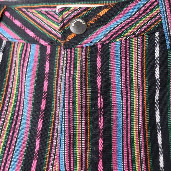 Philosophy Womens Size 10 Jeans Striped Colorful Woven Cotton Blend Pant. - Picture 6 of 11